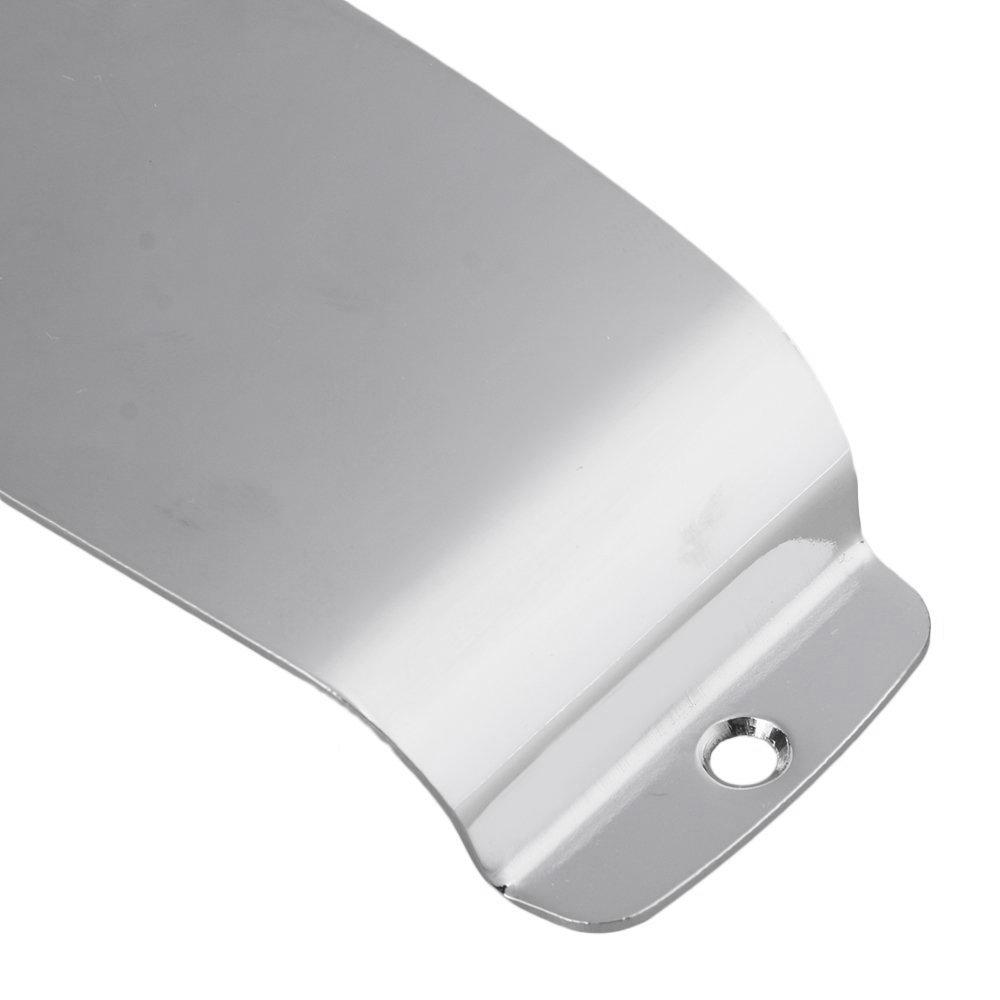 Накладка звукоснимателя для бас-гитары Защита звукоснимателя из сплава с 2 крепежными винтами Запасная часть для бас-гитары