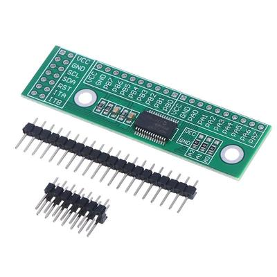 MCP23017-E/SS Модуль платы расширения I2C IIC 16-битный модуль расширения ввода/вывода Плата с выводами Плата расширения ввода/вывода IIC Для Arduino