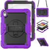 Armor Stand Case Universal for IPad 2025 11" A16 11th 10.9 2022 10th Gen Hybrid Cover with Screen 3-Layers Protection Protector