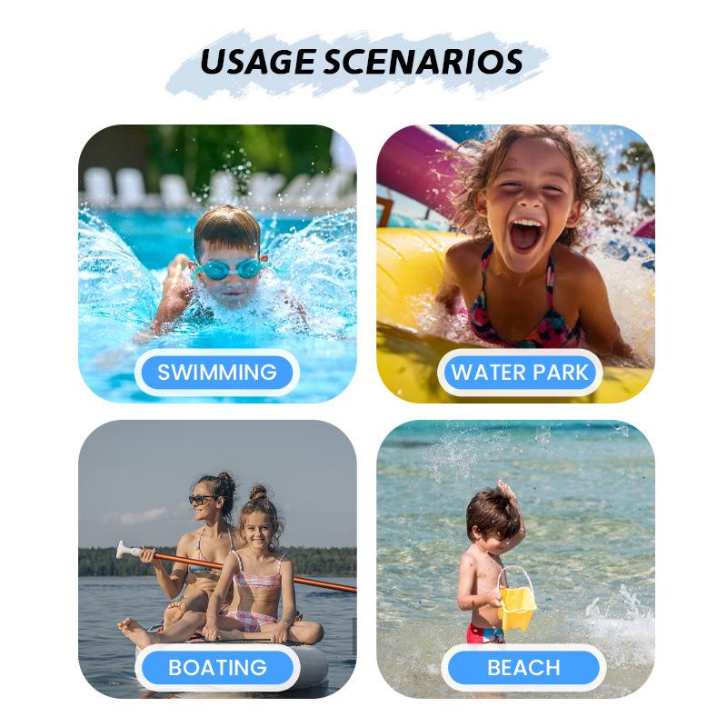 Детский неопреновый спасательный жилет - Начинающий плавучий жилет для плавания и безопасности в аквапарке