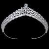 Свадебная тиара Дизайн Корона Принцессы BC4968 с кубическим цирконием 3A+ Zircon в форме капли воды Свадебные аксессуары для волос Корона для женщин