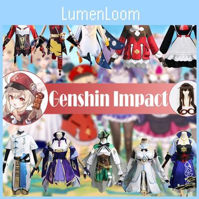 Потрясающий косплейный костюм персонажа игры Genshin Impact, полный комплект для настоящих фанатов