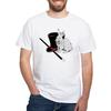 CafePress Белая футболка с принтом Маг для мужчин, 100% хлопок, Классическая белая футболка с графическим рисунком