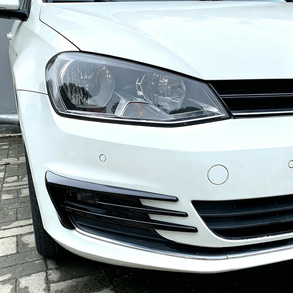 For Volkswagen Golf MK7 Front Wind Deflector Fog Light Decal Accessories 2013-2016