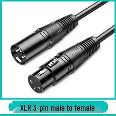 Чистый медный XLR балансный микрофонный аудиокабель для звукорежиссуры и сценического освещения