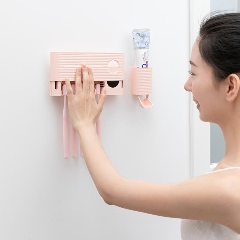 Xiaomi Антибактериальный УФ-стерилизатор для ультрафиолетовых зубных щеток, автоматический дозатор зубной пасты, соковыжималка, набор аксессуаров для ванной комнаты