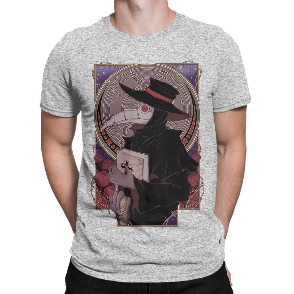 Plague Doctor Art Nouveau Funny Graphic 100 Cotton Tshirt Depeche Band Mode Tops Tees For Unisex