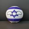 10cm Israel Polandball Mini Plush Toy Countryball Anime Stuffed Peripheral Gifts