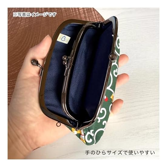 Kyosuke Сделано в Японии Кошелек-клатч для родителей и детей Сумка-мешочек jomon 100% Хлопок Прибл.. 10,5×17×1,5 см Монетный П