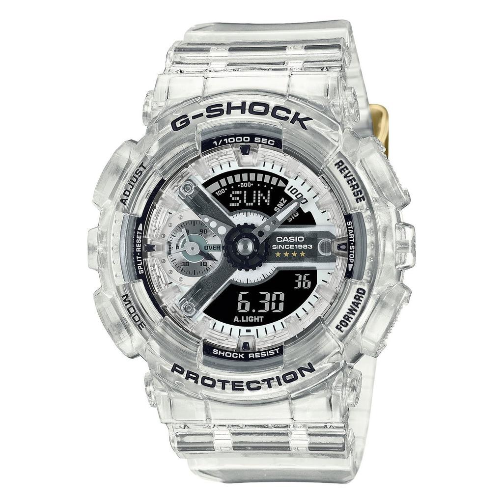 Casio wristwatch G-Shock GMA-S114RX-7AJR clear skeleton