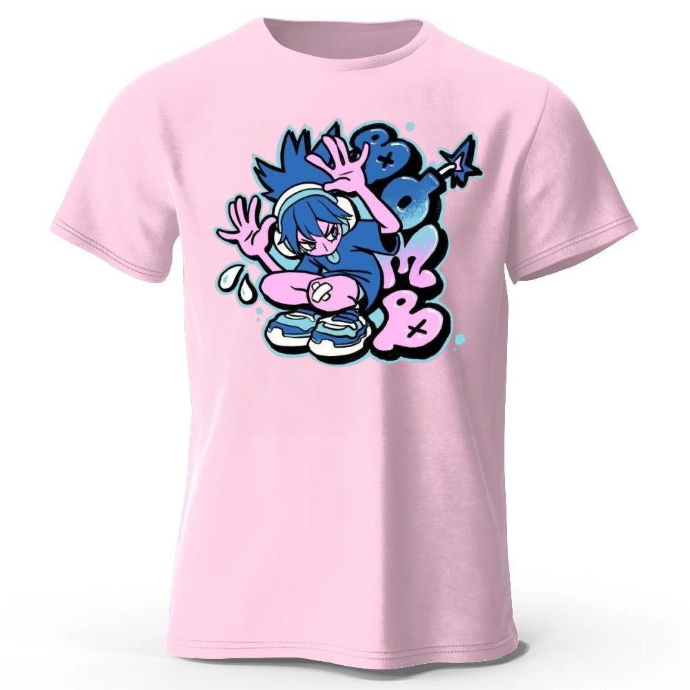 Summer Trendy Street Hiphop Girl Pure Cotton Short Sleeved MenWomen Daily Street Wear Plus Size Comfortable Casual Tshirt