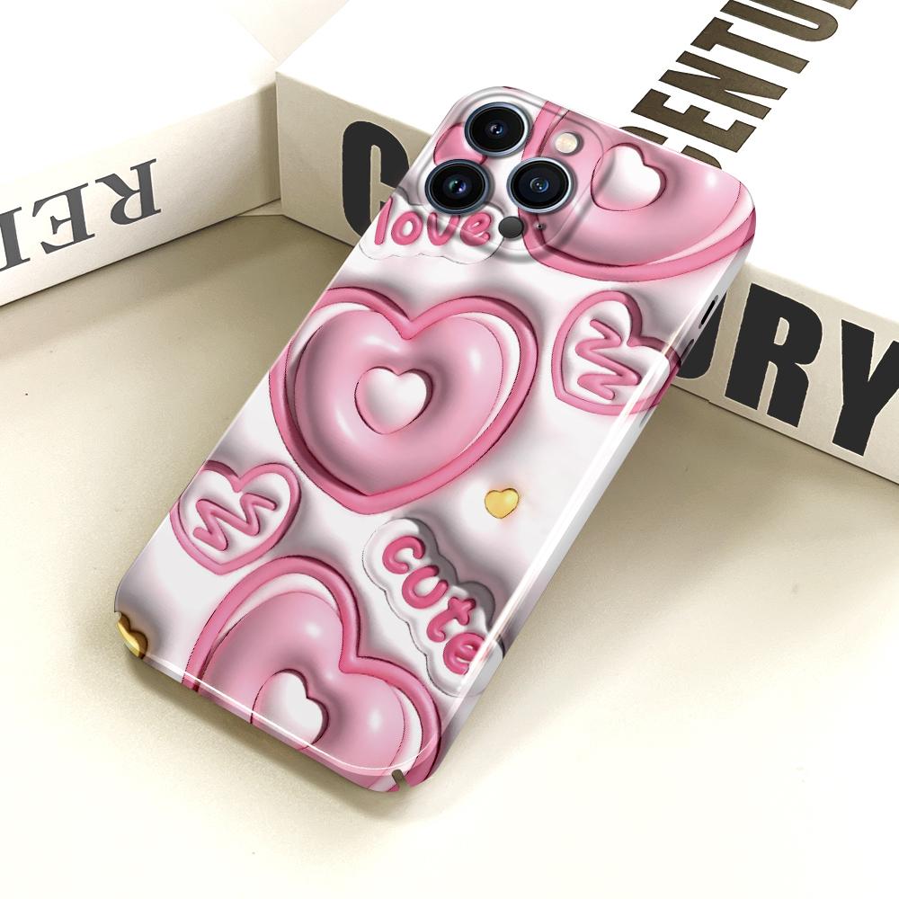 Универсальный чехол для телефона с пленкой и мультяшным модным дизайном, твердый чехол с полным покрытием, защитный чехол для камеры для iPhone, Samsung, Xiaomi, Poco, Redmi, Huawei, Honor