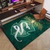 Hogwarts Design Area Rug Personalized Name- Non-Slip, Soft & Cozy Floor Mat for Living Room, Office - Indoor/Outdoor Carpet