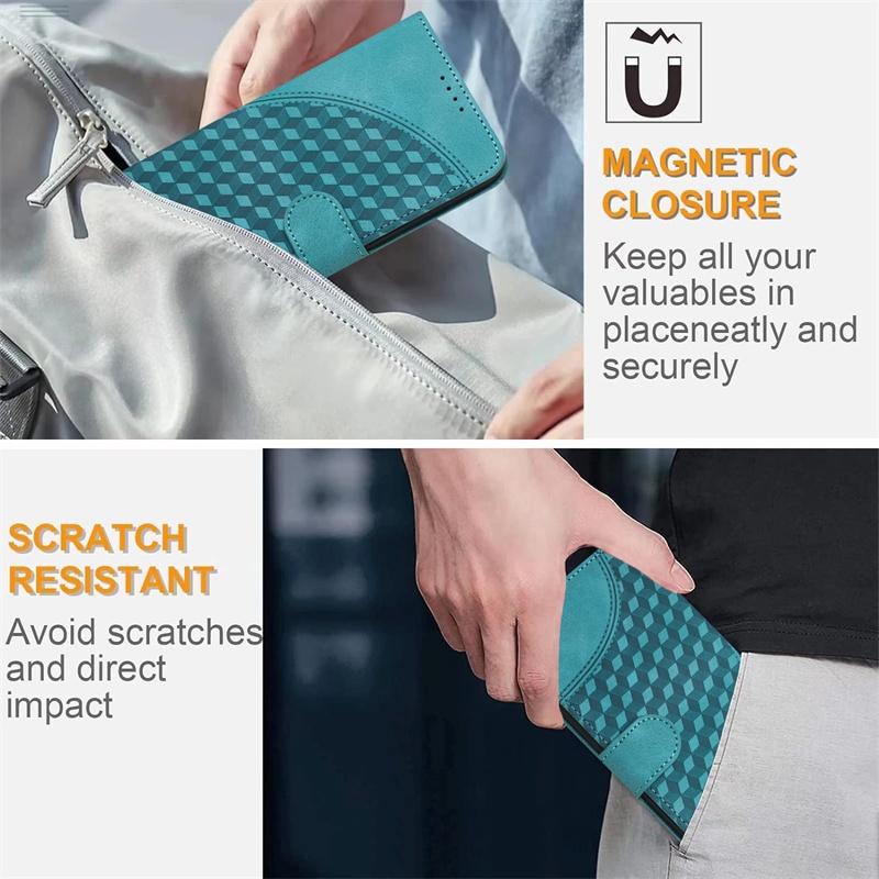 Чехол для Samsung Galaxy Z Fold 3 4 5 6 чехол из искусственной кожи с карманом для карт и подставкой, чехол-кошелек