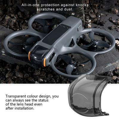 Защитная крышка объектива камеры для дрона DJI Avata2 Пылезащитная Устойчивая к царапинам Защита подвеса