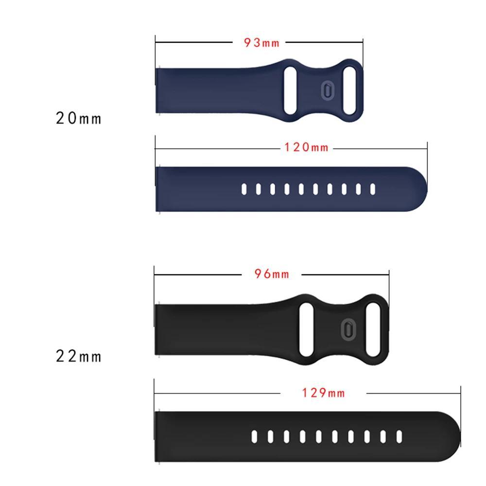 Спортивный силиконовый ремешок 20 мм 22 мм для Garmin Band Vivoactive 5 Venu 3 2 Sq Plus Браслет Forerunner 265 255 245 165 645 Музыкальный ремешок