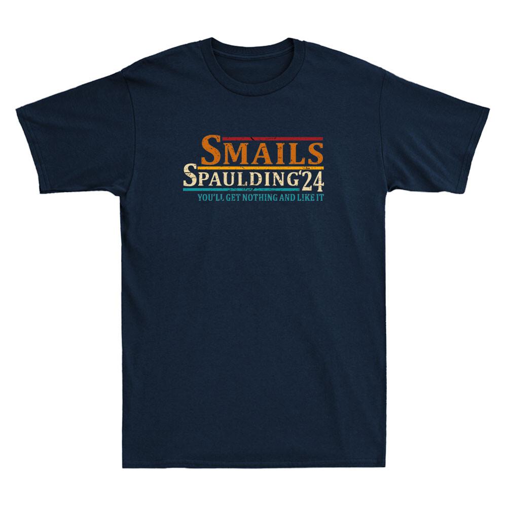 Smails Spaulding'24 Вы ничего не получите и вам это понравится Одежда Смешная надпись Футболка