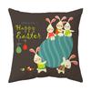 Rabbit Pillowcase Sofa Cushion Cover Office Waist Cushion Cushion Cover Can Be Made in Nordic Style