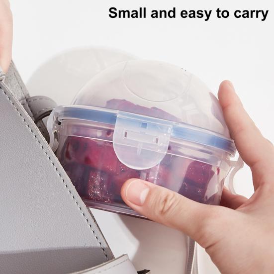 Ящик для хранения фруктов в форме яблок, прозрачный полипропиленовый пищевой ящик для хранения холодильника, кухонный инструмент