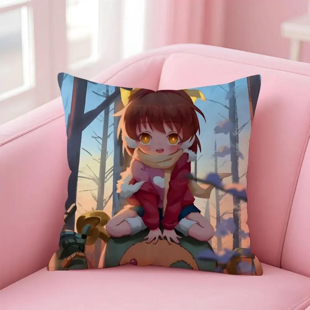 C-Clannad Наволочка Мягкая Дружелюбная Ткань и Скрытая Молния