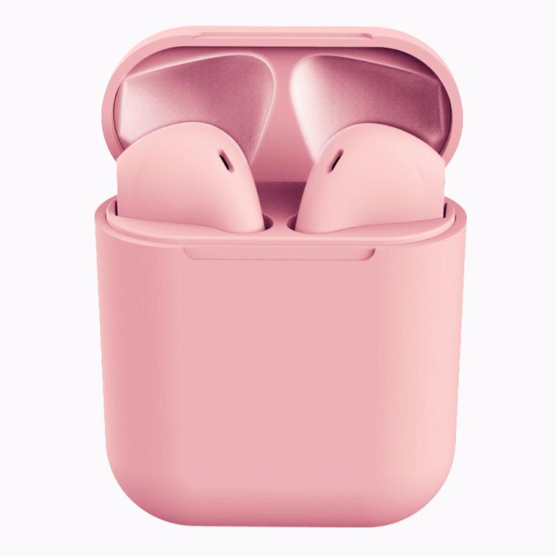 Беспроводные наушники TWS Macaron I12 Bluetooth с супербасовым звуком.