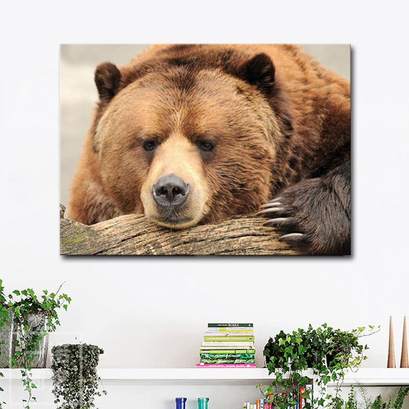 5D Full Diamond Embroidery Kit Pattern Diamond Painting Rhinestones Cartoon Bears Home Decoration