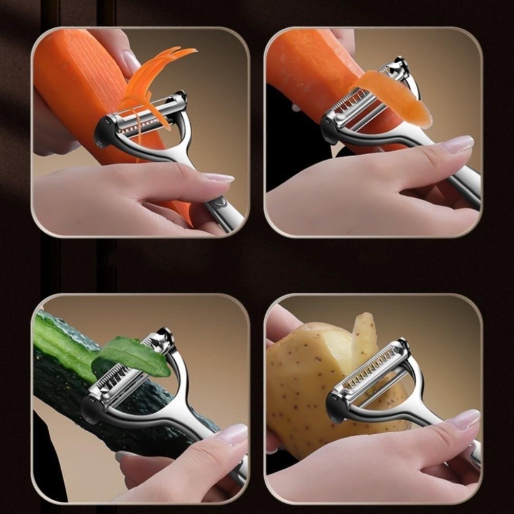 Alloy Kitchen Peeler Bar Sharp Fruit Potato Peeler Multifunctional Vegetable Peeler Kitchen