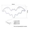 Bat Design LEDs Neon Light 3*AA Cell Operated Constant Bright Mode Neon Sign Decorative Lights Wall