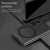 Coque + 2 Verres Trempés pour Samsung Galaxy Z Fold 8, Protection avec Anneau Magnétique - Noir