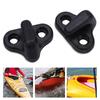 Multipurpose Nylon Kayak Lashing Hook Bungee Shock Cord Hook for Kayaks Canoes Boats Rowing Boats With Flathead Screws