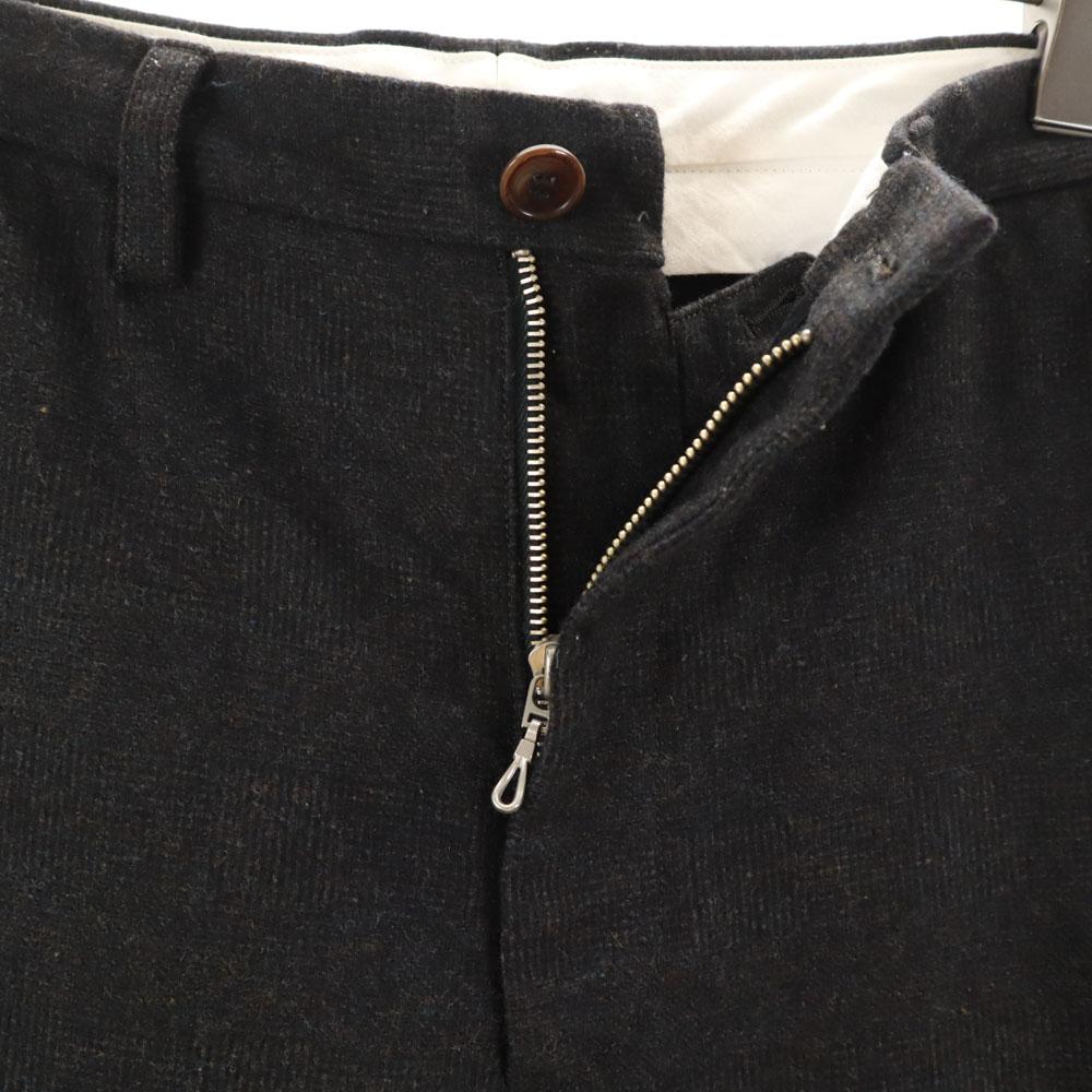 ALLEGE Made in Japan Wool Blend Slacks pants 2 Charcoal brown Trouser Men's Used