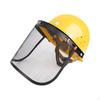 Chain Saw Helmet Hard Hat Face Protector Practical with Shield Weeds Whacking for