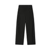 Emerald Fashion Simple Classic Versatile Comfortable Loose Woven Casual Pants Women Bottoms Black F11W544803FBK