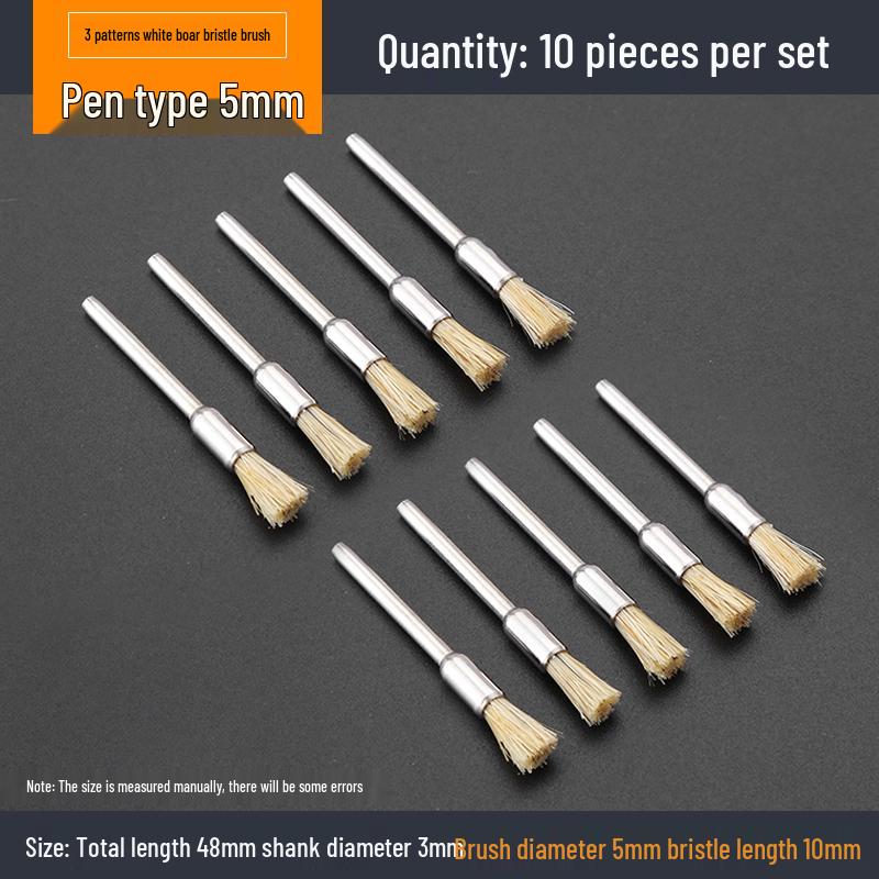 Electric Grinder Steel Wire Brush Polishing Head for Rust Removal and Walnut Polishing