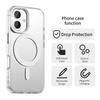 For iPhone 17 Case Compatible with MagSafe Anti Drop Hybrid Phone Back Cover