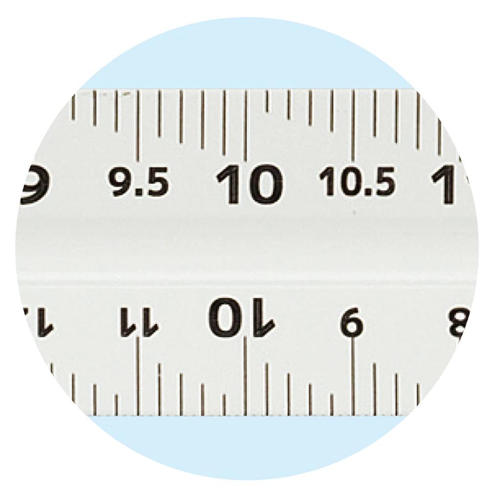 Niigata Seiki SK Сделано в Японии Алюминиевые треугольные весы Kaidan Весы для землемеров и землеустроителей 15 см Белые TSIA-15KD