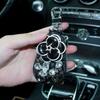 1PC Universal Bling Car Key Case for Women Rhinestone Car Accessories Diamond Key Chain Key Cover Holder Keyring