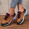 Women's Black Shoes with Soft Soles Comfortable Steep Steps Comfortable Thick Soles Sports Shoes That Can Be Worn All Year Round