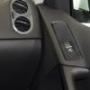 2 шт. Для Volkswagen Tiguan Отделка накладки на панель управления передней двери из углеродного волокна