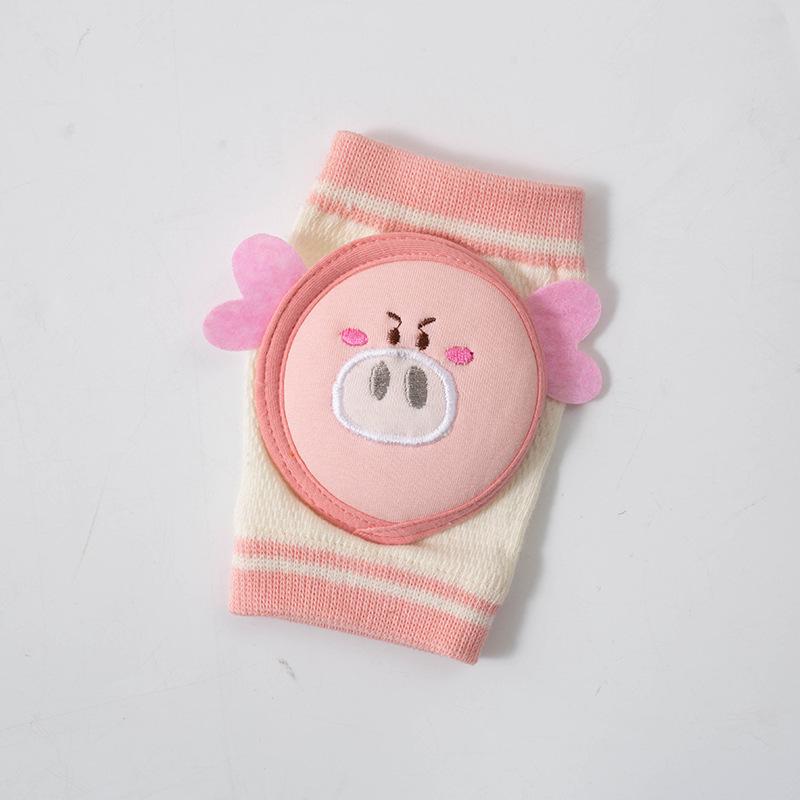 Дышащие наколенники с рисунком от падений для младенцев, малышей, мальчиков и девочек