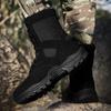 Large Size Combat Military Boots Men's Outdoor Field Training Battlefield High Top Tactical Boots Desert Jungle Training Combat Boots