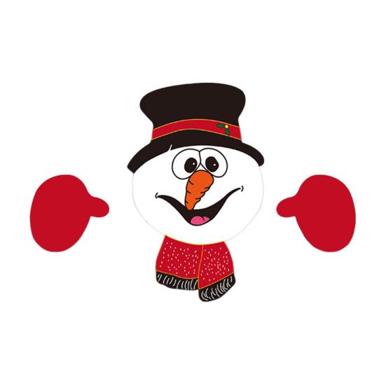 Рождественские украшения на забор Деревянный выглядывающий Санта Декор для двора Всепогодное украшение для дома и улицы для газона, сада, забора