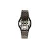 Casio Коллекция Custom GA2100 Кварцевый механизм Ремешок из нержавеющей стали Часы Мужские Часы Черный циферблат GA-2100SKE-7A(Watch3--)
