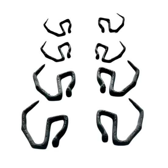 Паучьи носовые аксессуары Реалистичный 8-ногий Декор для фейкового носа для костюма на Хэллоуин, косплея Легкий пластиковый забавный реквизит для вечеринки