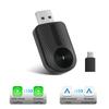 2026 2-в-1 Carplay Android Auto Беспроводной Адаптер Адаптер Carplay для Штатной Автомагнитолы с USB Plug and Play Проводной на Беспроводной