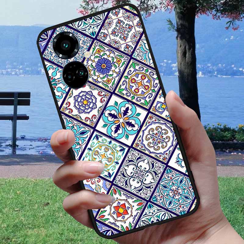Чехол для Tecno Camon 19 Camon19 Neo 3D Рельефный Тисненый Чехол для Телефона Для Tecno Camon 19 Pro 4G 5G Neo Мягкий Силикон Мультяшный