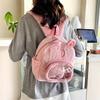 Novelty Plush Backpacks Cartoon Bag With Adjustable Shoulder Strap Cartoon Rucksack Girls School Bag Travel Daypack