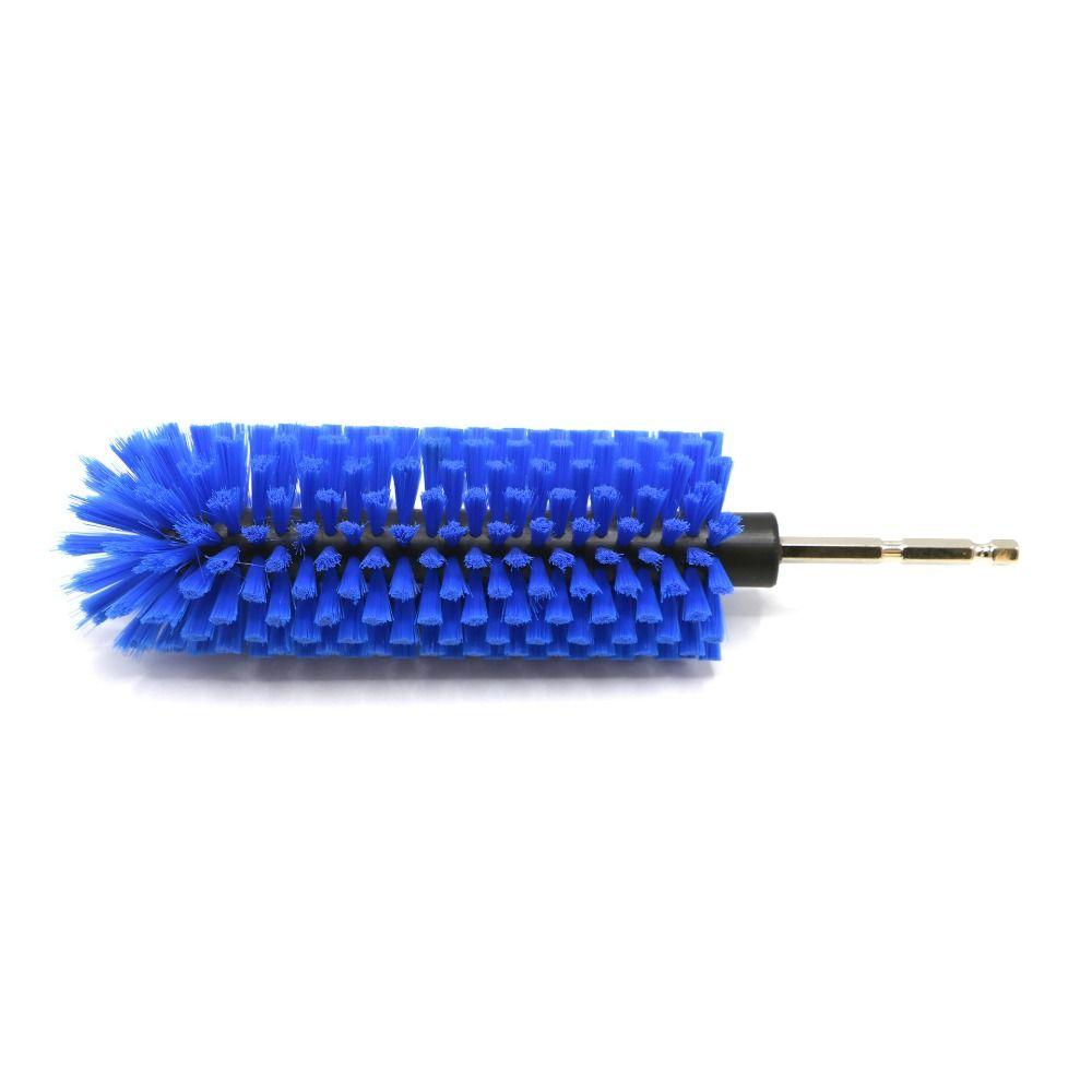 High-Density Bristles Drill Brush No Scratches Wheel Brush for Car Car Wheel Cleaner Tire Washing