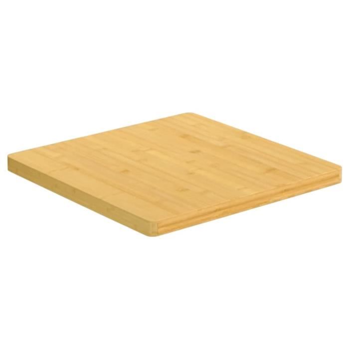 VidaXL Table Top 50x50x2.5 Cm Bamboo 352699