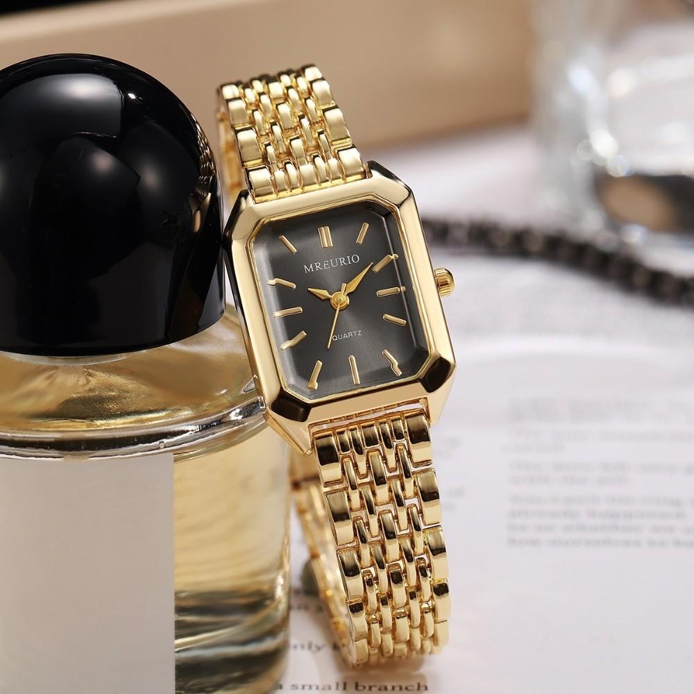 Stainless Steel Women Wristwatch Folding buckle Strap Watch Hot Quartz Watches Student
